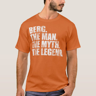 T-shirt BergBerg Nom de famille Berg Nom de famille Berg N