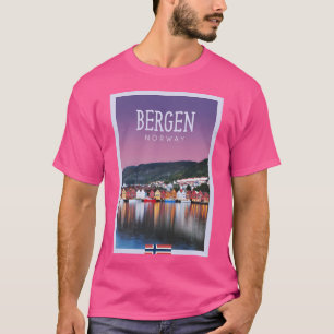T-shirt Bergen Norvège