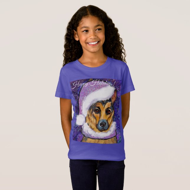 T-Shirt BERGER ALLEMAND (Devant entier)