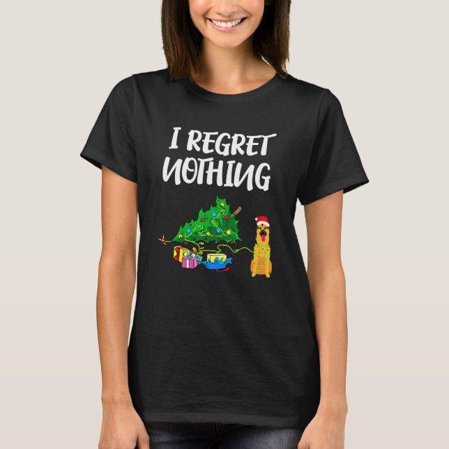 T-shirt berger allemand Alsacien (Devant)