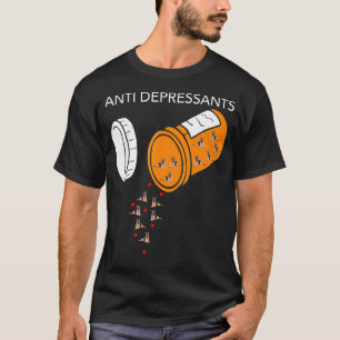 T-shirt Berger allemand antidépresseur  Berger allemand