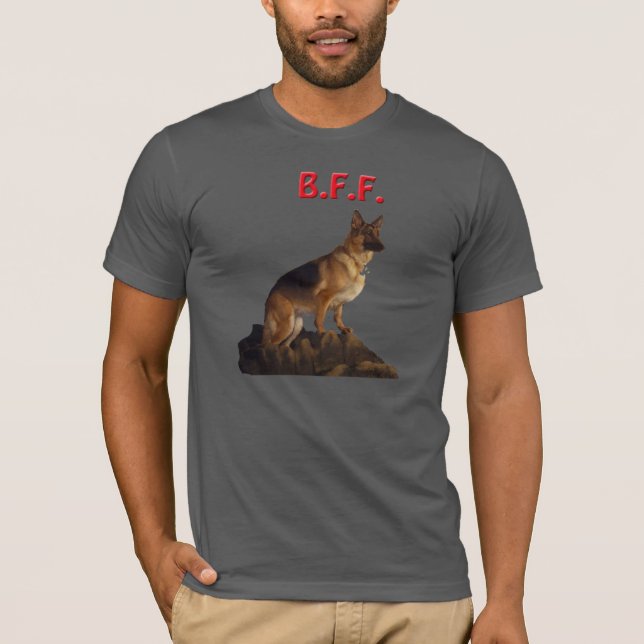T-shirt Berger allemand B.F.F. (Devant)