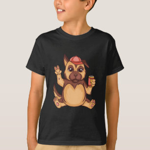 T-shirt Berger Allemand - Chiot GSD Mignon