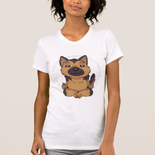 T-shirt Berger allemand de yoga