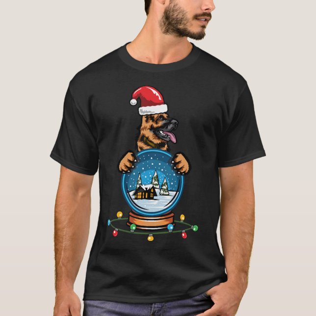 T-shirt Berger allemand du Globe des neiges (Devant)