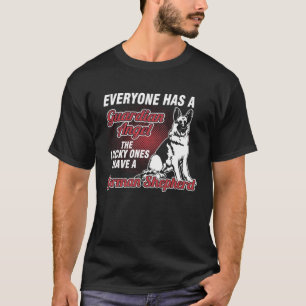 T-shirt Berger Allemand Est Mon Ange Gardien Propriétaire