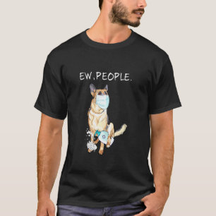 T-shirt Berger Allemand Ew Personnes Chien