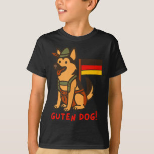 T-shirt Berger Allemand Festival de Bière Drôle Guten Chie