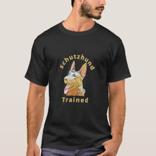 T-shirt Berger Allemand formé au Schutzhund