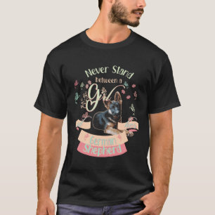 T-shirt Berger Allemand Graphique pour