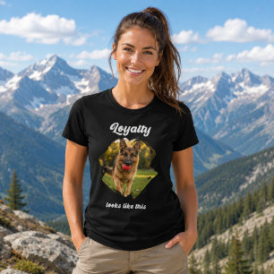 T-shirt Berger Allemand GSD Photo Fidélité
