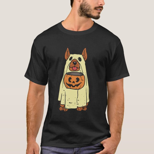 T-shirt Berger allemand Halloween Costume Chien (Devant)