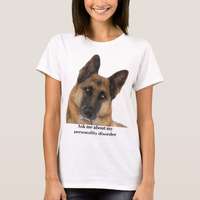 T-shirt Berger allemand humoristique et drôle (Devant)