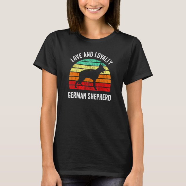 T-shirt Berger allemand loyal (Devant)