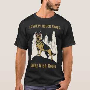 T-shirt Berger Allemand Loyauté Ne S'efface Jamais