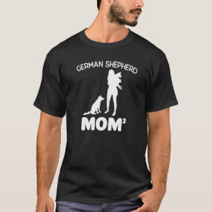 T-shirt berger allemand maman chien alsacien