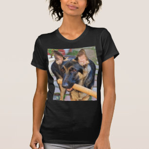 T-shirt berger allemand par Shirley Taylor