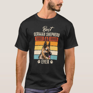 T-shirt Berger allemand père chien père chien