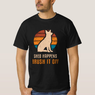 T-shirt Berger allemand Shappens Chien Vintage drôle