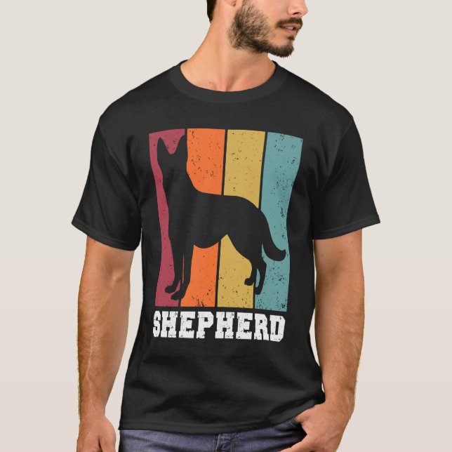 T-shirt berger allemand Vintage  2 (Devant)