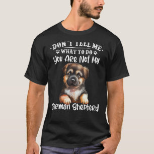 T-shirt Berger Allemand vous n'êtes pas mon berger