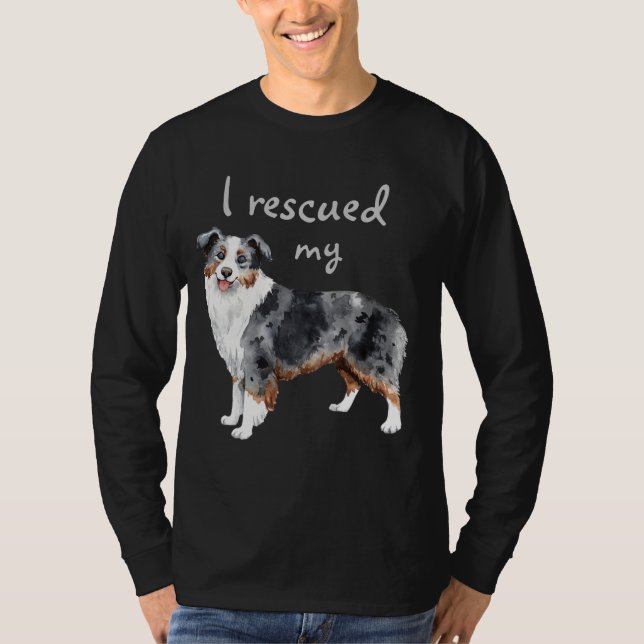 T-shirt Berger américain miniature de délivrance (Devant)