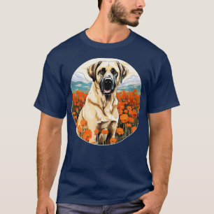 T-shirt Berger anatolien Fleur de montagne mignonne Kangal