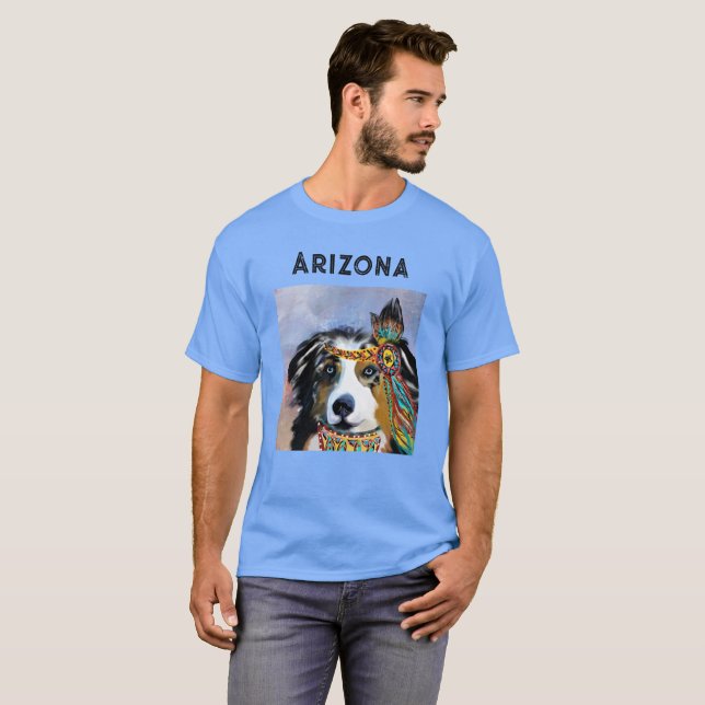 T-SHIRT BERGER AUSTRALIEN  (Devant entier)
