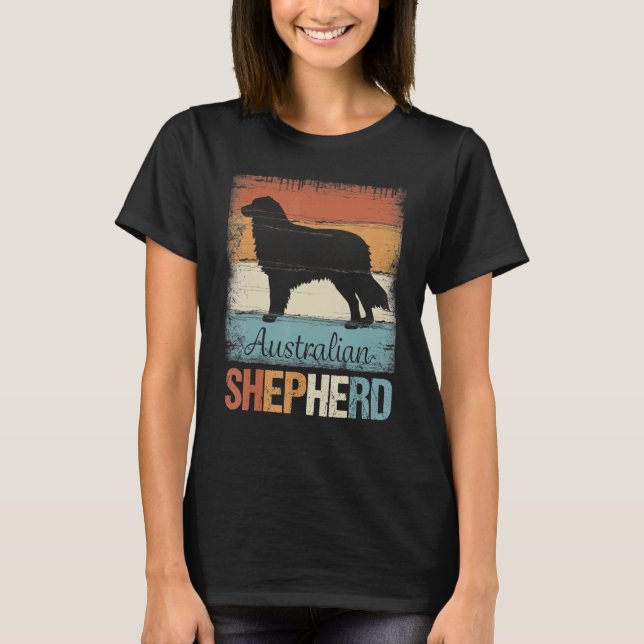 T-shirt Berger Australien Chien de berger Aussie (Devant)