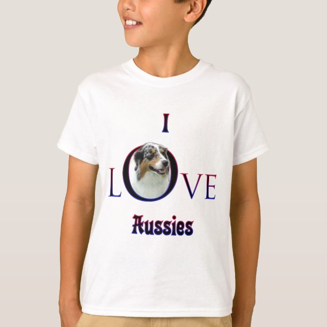 T-shirt Berger australien I Love (Devant)