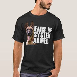 T-shirt Berger Belge Chien I Oreille Système Armé Au Mali