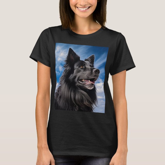 T-shirt Berger belge Groenendael (Devant)