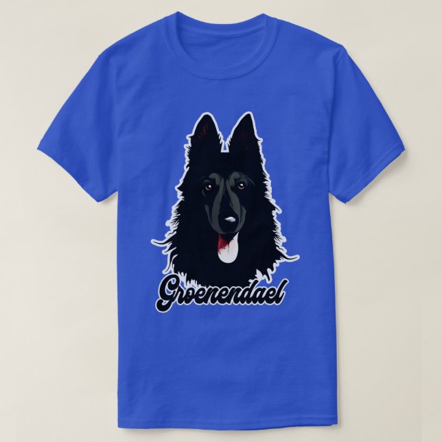 T-shirt Berger belge Groenendael (Design devant)