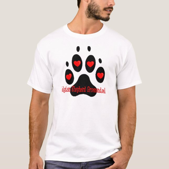 T-shirt Berger belge Groenendael (Devant)