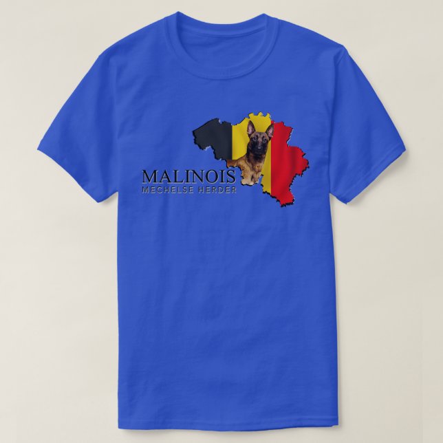 T-shirt Berger belge malinois (17) (Design devant)