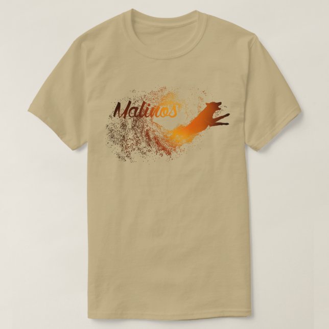 T-shirt Berger belge Malinois (20) (Design devant)