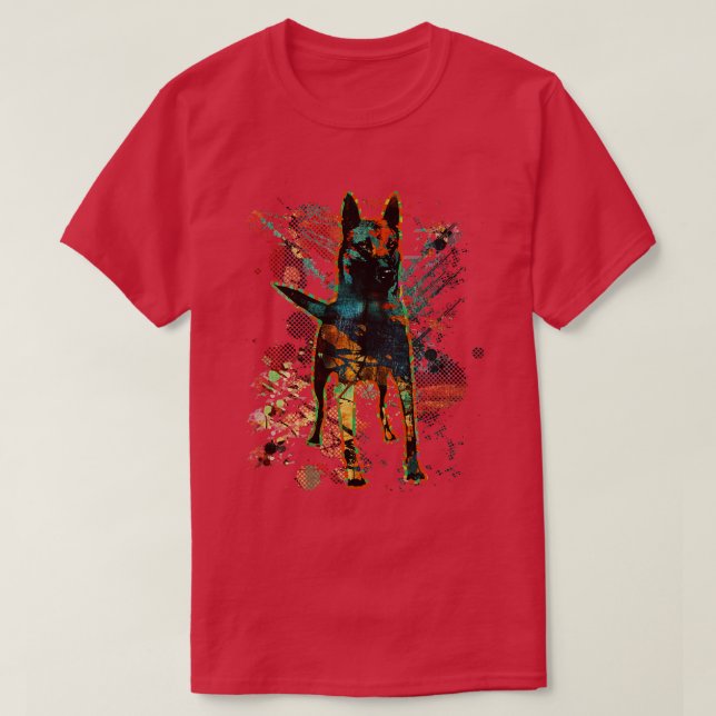 T-shirt Berger belge Malinois (24) (Design devant)