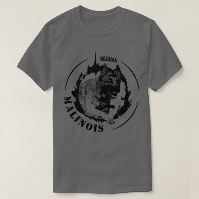T-shirt Berger belge Malinois (5) (Design devant)