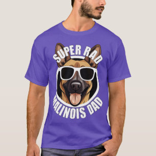 T-shirt Berger belge Malinois Chien Papa Drôle Mens Faune