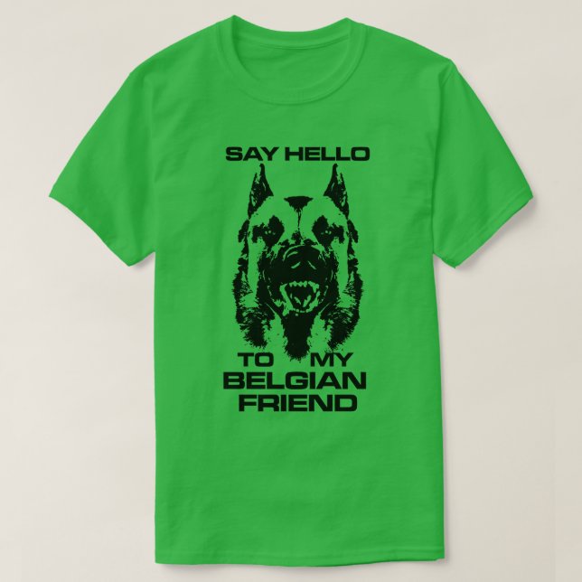 T-shirt Berger belge malinois Mechelaar (1) (Design devant)