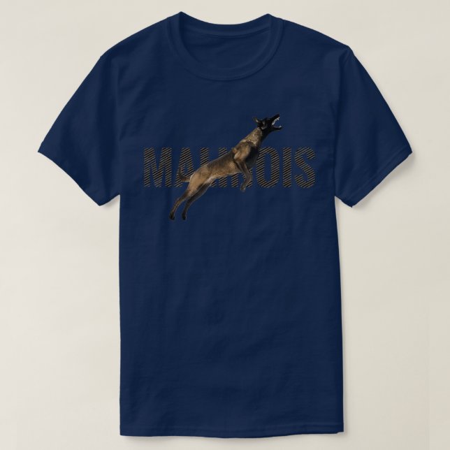 T-shirt Berger belge malinois Mechelaar 4 (Design devant)