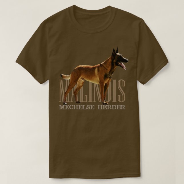 T-shirt Berger belge malinois Mechelaar (5) (Design devant)