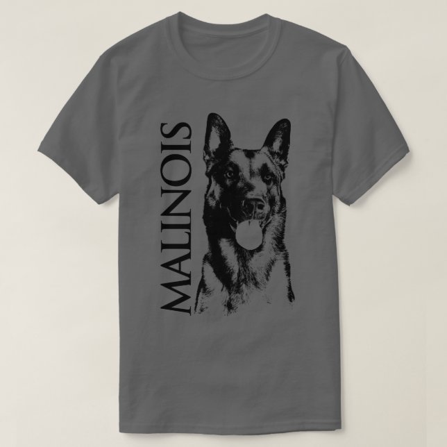 T-shirt Berger belge malinois Mechelaar Maligator (6) (Design devant)