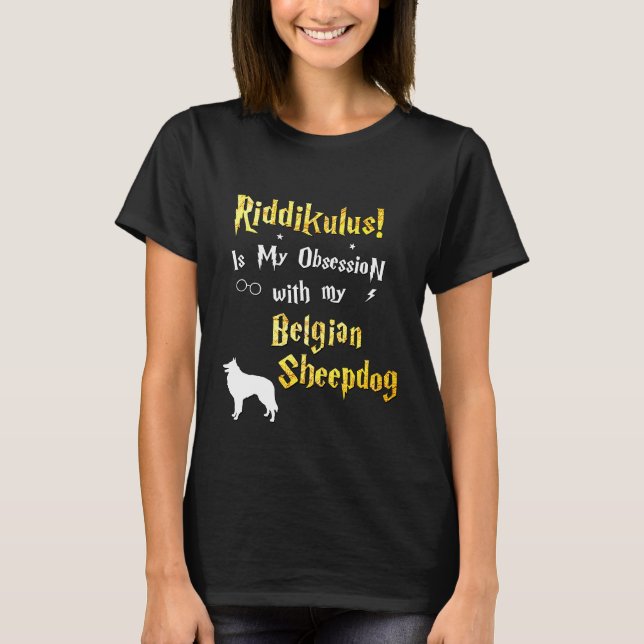 T-shirt Berger belge Riddikulus (Devant)