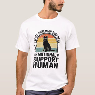 T-shirt Berger bohémien Soutien émotionnel humain vintage