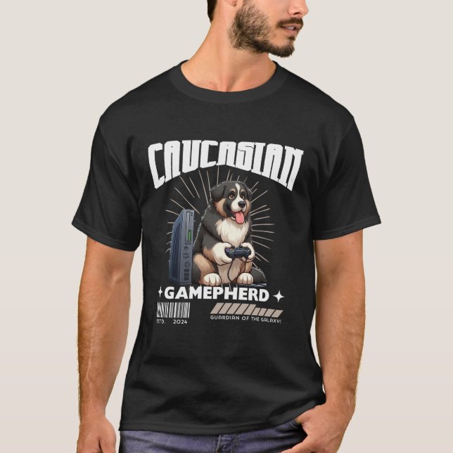 T-shirt berger caucasien (Devant)