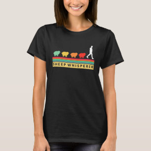 T-shirt Berger Chuchoteur pour ceux qui aiment les moutons