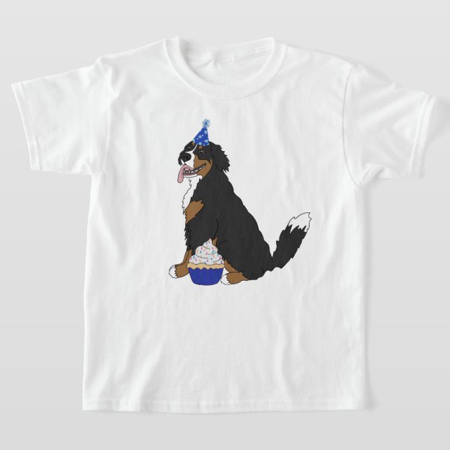 T-shirt Berger de Berne de naissance   (Poser)