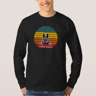 T-shirt Berger de Bohême Retro Vintage Coucher de soleil c