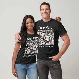 T-shirt Berger dormant Franz Marc Black